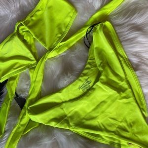 Neon green bikini REVOLVE